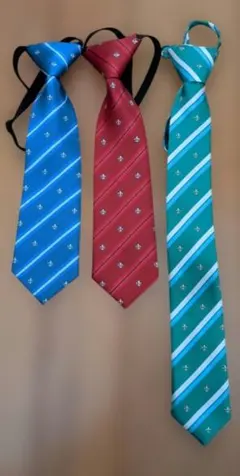 MHA ストライプ柄 ネクタイ 3本セット　キッズ　子ども