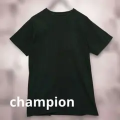 Champion ダークグリーン Tシャツ チャンピオン