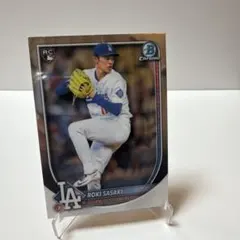Roki Sasaki RC 佐々木 ドジャース topps MLB
