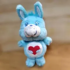 ケアベア TM カズンズ マスコット 水色 ぬいぐるみ プライズ