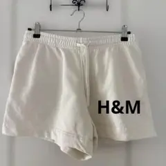 H&M アイボリー ショートパンツ 160/72A