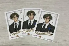 テニスの王子様 イオン 特典 描きおろしイラスト チェキ風カード 手塚国光 3枚