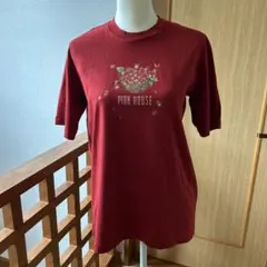 PINK HOUSE ♥️ストロベリープリント 半袖Tシャツ レッドのサムネイル