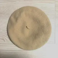 i*4様 【美品】earth music&ecologyベレー帽ベージュ秋冬