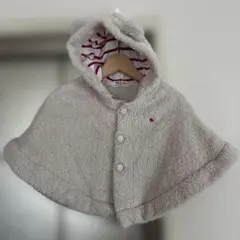 POLO ベビー ポンチョ 70-80cm ベージュ