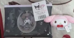 マイメロディマスコット クロミ フラットポーチ