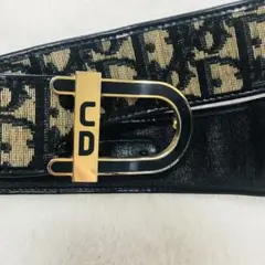 クリスチャンディオール Christian Dior トロッター ベルト 総柄