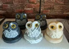 フクロウ 梟 ふくろう置物