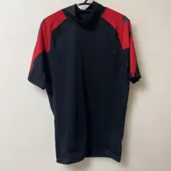 【美品】アンダーアーマー 半袖コンプレッション インナー M ブラック/レッド