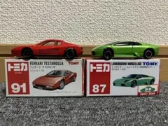 TOMICA トミカ　日本製　テスタロッサ　中国製　ムルシエラゴ　2台セット 2026年最新】トミカ テスタロッサの人気アイテム - メルカリ