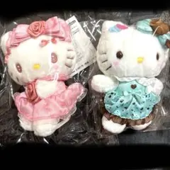 新品未開封　サンリオ　ドーリーローズ　マスコットホルダー　チョコミント　キティ