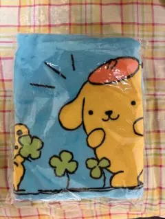 ポムポムプリン フリースブランケット