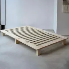 木製スラットベッド 200cm x 123cm x 20cm