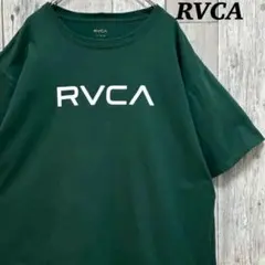 ルーカ　RVCA Tシャツ　半袖　ビックロゴ　グリーン　Lのサムネイル