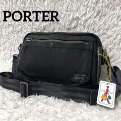✨激レア✨PORTER ヒート ショルダーバッグ サコッシュ ブラック 男女兼用
