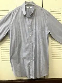 ファインクロスチェックシャツ（ボタンダウン・長袖）