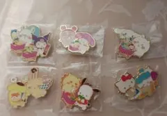 ちいかわ サンリオ スーパーマーケットなピンズコレクション　コンプ6種