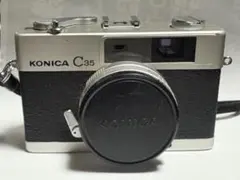 完動品◎KONICA C35 コンパクトフィルムカメラ 限定カラーカメラ KONICA C35 FLASHMATIC ¥15,800（中古