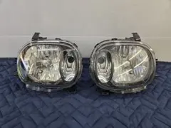 スズキ アルトラパン HE22S ハロゲンヘッドライトインナー ブラックUS