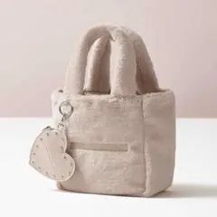 sweet 12月号付録 ジルバイジルスチュアート　ふわふわファーバッグチャーム