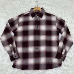 きのこ様【ユニクロ】/フランネルチェックシャツ/（M）/UNIQLO/メンズ