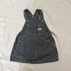 Lee ジャンパースカート ヒッコリーストライプ