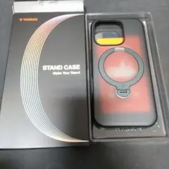 TORRAS iPhone用ケース ゼンマイ式スタンド 6.3インチ ブラック