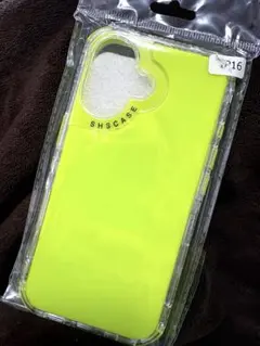 SHSCASE 蛍光グリーンiPhone16ケース