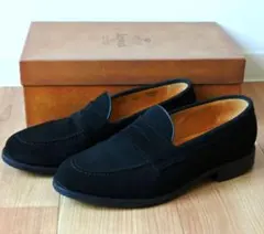 Berwick 5260 ローファー ブラック UK 5.5 美品 Berwick 5260 コインローファー ブラック UK 5.5 - メルカリ