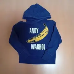 ユニクロ　ANDY WARHOL キッズパーカー　140サイズ