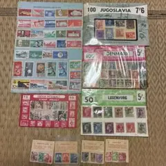 ソビエト連邦使用済み切手 72種コレクション旧ソ連1960年代～1970年代