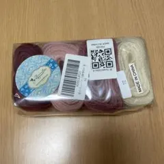 【4色 オーガンジーリボン】 装飾　衣装　手芸 ヘアアクセサリー　ラッピング　花