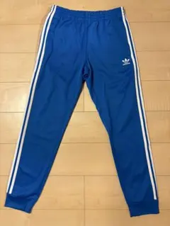 adidas ジャージパンツ 青 XLサイズ