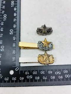 陸上自衛隊。保安隊？。昔のスキー指導官き章。ネクタイピン。PX品。自衛隊バッジ。 陸上自衛隊。保安隊？。昔のスキー指導官き章。ネクタイピン。PX品