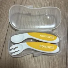 EDISON ベビー用スプーンとフォークセットのサムネイル