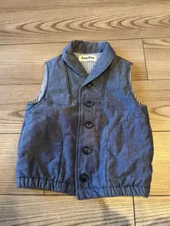 【美品】familiar ベスト（100サイズ）