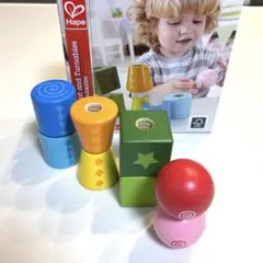 Hape ねじねじつみき 知育玩具のサムネイル