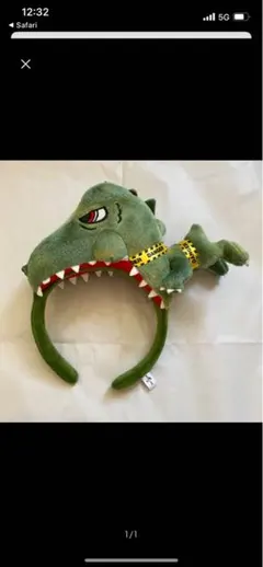 恐竜カチューシャ USJ ジェラシックパーク