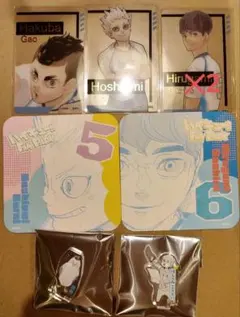 ハイキューファンパーク　鴎台　アクリルmini　アートコースター　クリアカード