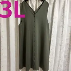 しまむら 大きいサイズ XL.3L ワンピース・ジャンスカ・マタニティー・妊婦服