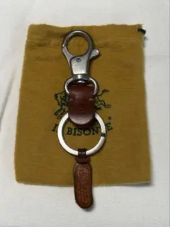 か*様 IL BISONTE レザーキーリング/キーホルダー