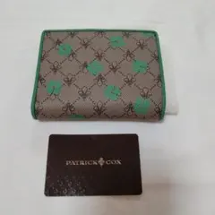 PATRICK COX 花柄三つ折り財布 グリーンのサムネイル