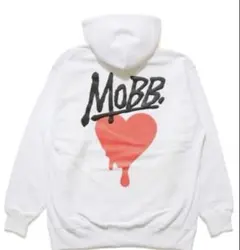mobbハートロゴパーカー　M