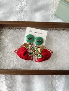 No.35 ハンドメイドピアス　ポリマークレイ