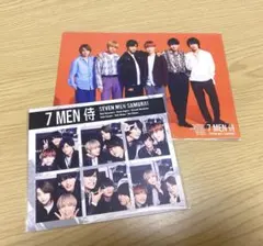 【未開封】7MEN侍 ステッカーセット　フォトカード(集合)