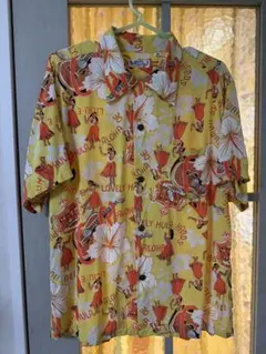SUN SURF アロハシャツ Mサイズ イエローのサムネイル