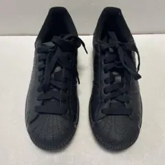 スーパースター　ブラック　アディダス