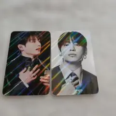 BTS ジョングク ホログラム トレカ 2枚セット