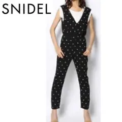 SNIDEL ドット柄 ノースリーブ オールインワンのサムネイル