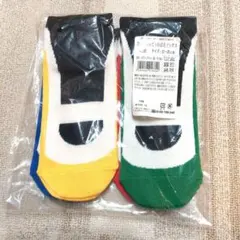 新品未使用　4色セット キッズ靴下 21~25cm